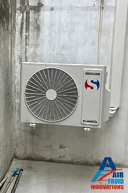 Installation d'une pompe à chaleur AIR / AIR - Calais